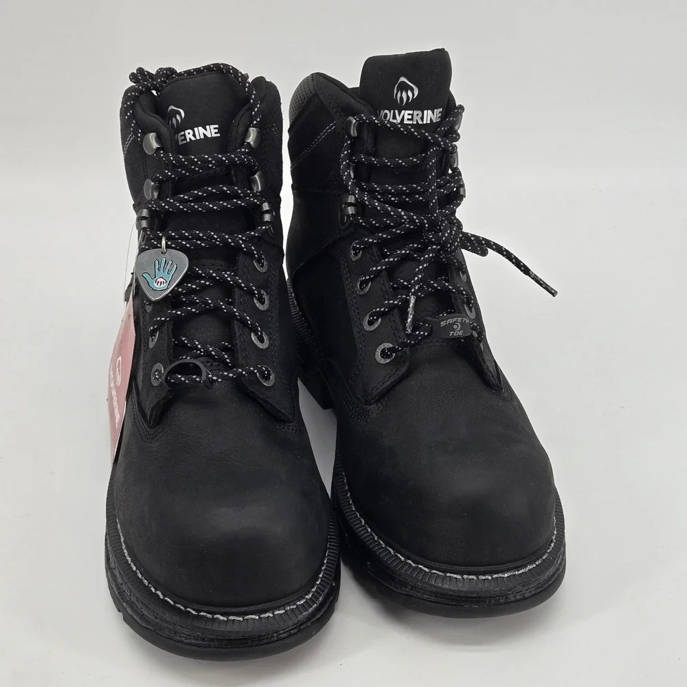 Wolverine‎ x Metallica Scholars I-90 Rush CarbonMax Boot 12EW Black NWT Wide
